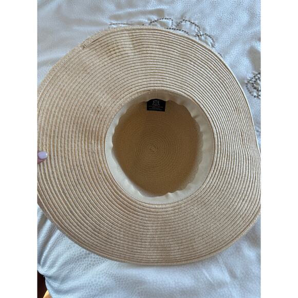 Punta Cana Floppy Sun Straw Hat Stylish Beach Sun Protection - Picture 8 of 10